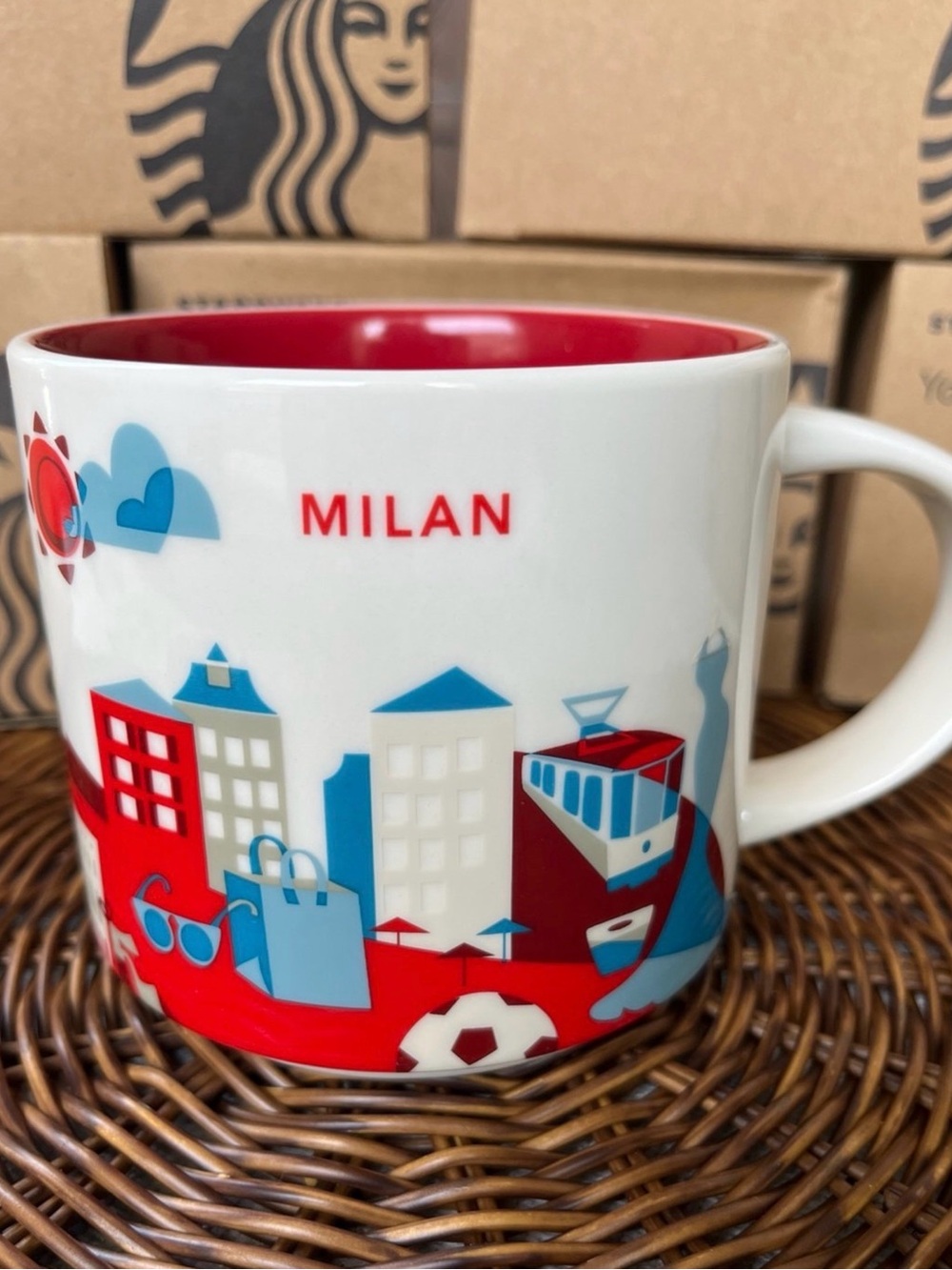 Starbucks You Are Here MILAN mug